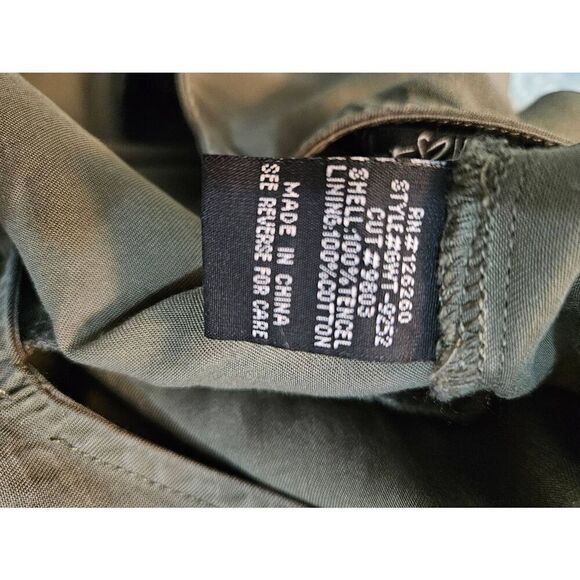 Velvet Heart army green short sleeved jumpersuit. Size M. - Picture 4 of 5